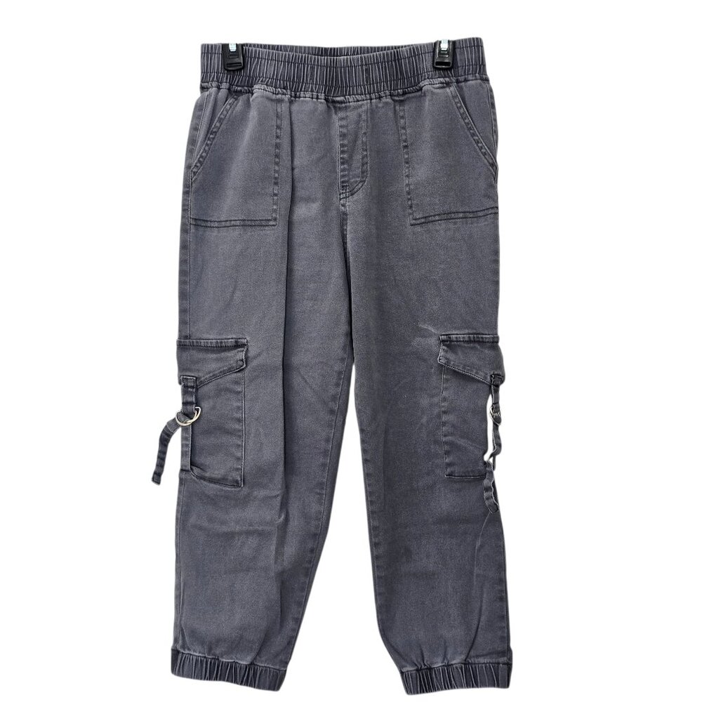 Telepatía Grey Cargo Joggers Elastic 6 Pockets Size 11/30